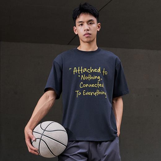 有志者UZIS新款美式休闲运动短袖男春夏宽松透气篮球训练链接短袖 商品图4