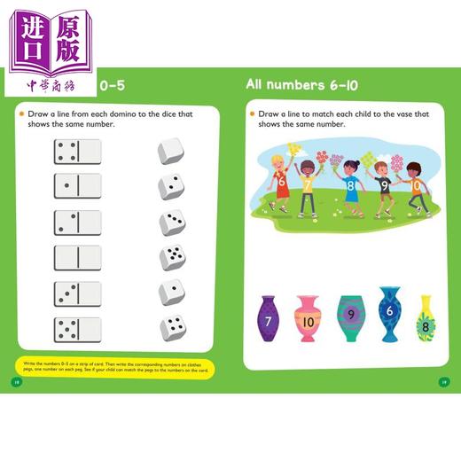 【中商原版】Collins Easy Learning Preschool Numbers Ages 3-5 柯林斯易学儿童数字 3-5岁 英文原版学前幼儿园幼小衔接练习 商品图4