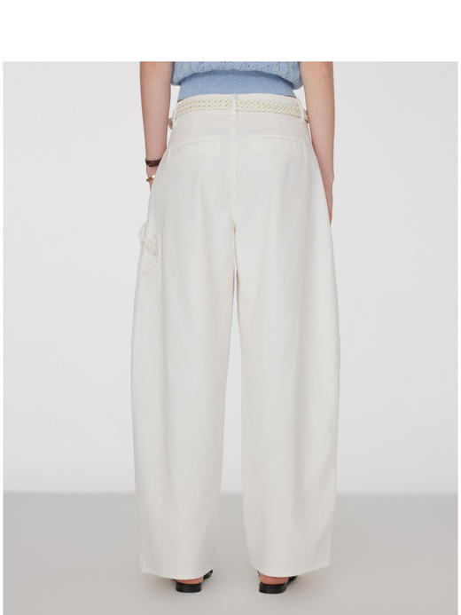 Teenie Weenie小熊卡通牛仔裤女夏季女长裤TTTJ252505W 商品图3