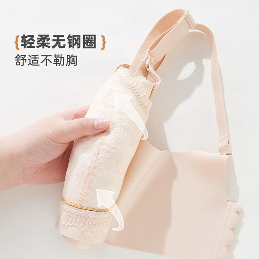 雅黛俪哺乳文胸内衣女夏季薄款大码聚拢防下垂收副乳产后喂奶胸罩 商品图6