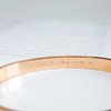 【95新】Cartier卡地亚LOVE系列18K玫瑰金宽版无钻Love五代手镯17号中性款现售价：34000！180425NJS03 商品缩略图5