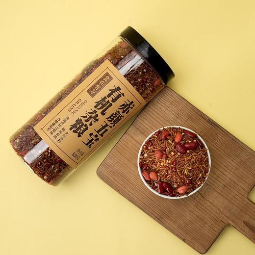 食在有方-赤颜五宝有机杂粮 800g/瓶 商品图3