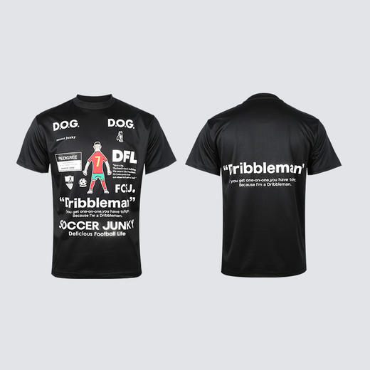 小李子正品Soccer Junky运球Star系列-速干短袖T恤SJ24911-1 商品图4