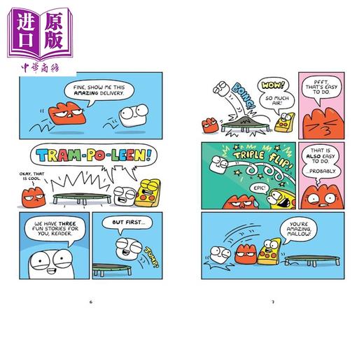 【中商原版】桥梁漫画 零食兵团大冒险2 Slice Of Mallow Vol 2 英文原版小初文学 漫画故事绘本 儿童图像图画小说 进口童书 商品图2