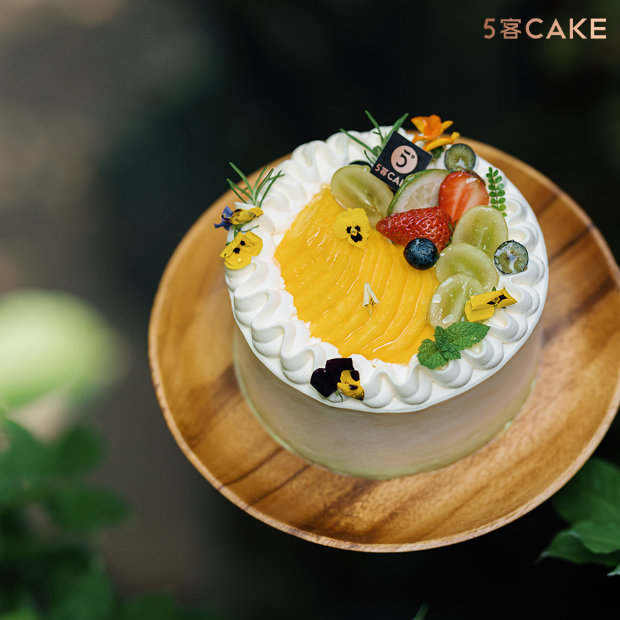 【霞光协奏】芒果杨枝甘露戚风