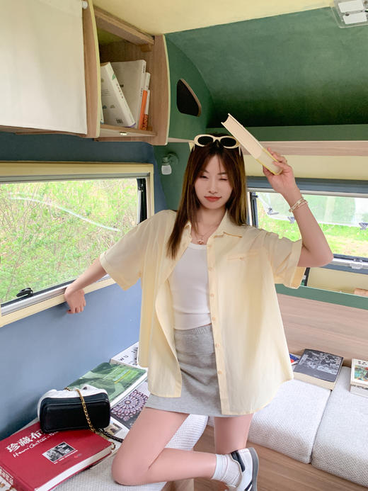 【169元任选2件】最后一波现货！翻领短袖衬衫 商品图5