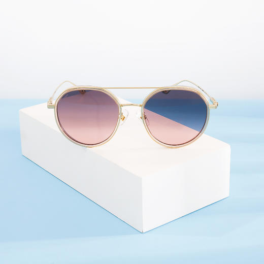 【重工高货】EYECROXX乘号眼镜潮流椭圆框型XS20009 商品图2