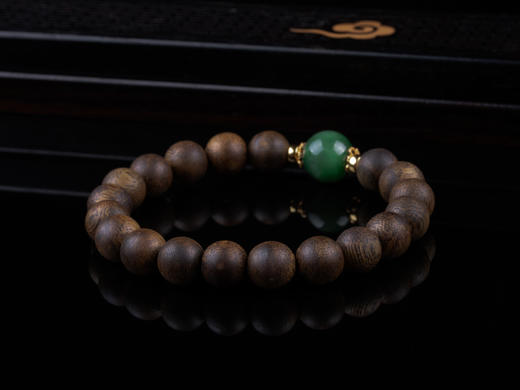 XY0279沉香+碧猫眼手串 商品图5