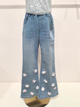 PureShare 花朵牛仔裤