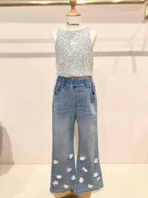 PureShare 花朵牛仔裤 商品图1