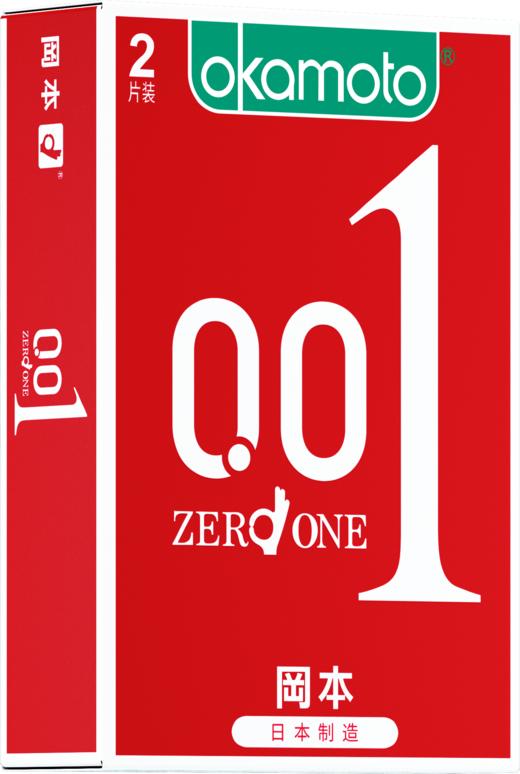 冈本避孕套0.01安全套男用计生用品套套超薄001超薄2片装 okamoto 商品图2