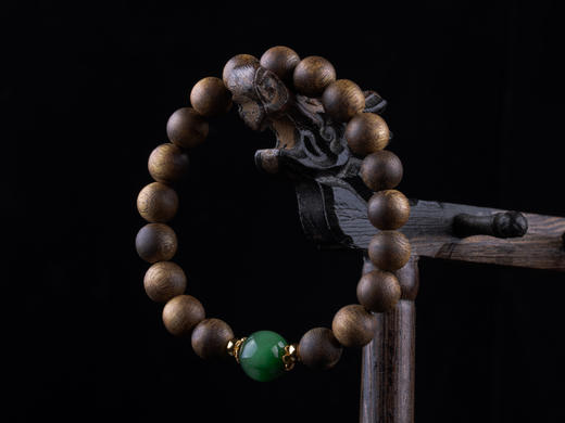 XY0279沉香+碧猫眼手串 商品图8