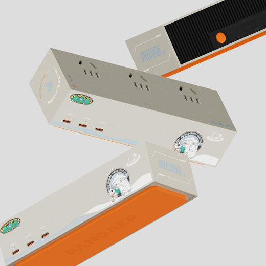 【加码好运】【白金独角兽】120W 桌面超级充电站 PRO·限时送摆件 商品图0