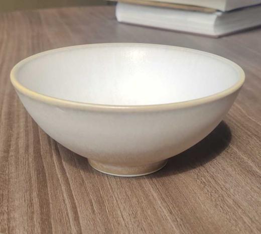 拉丝米黄敞口碗 5寸 商品图0
