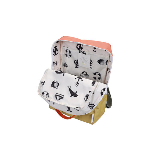 Sticky Lemon小柠檬 深海系列 大号（湖绿/红棕） 儿童背包 适合4岁+ SL1802275 商品图10