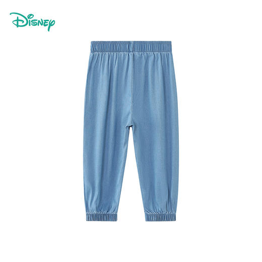 迪士尼童装女童轻薄透气长裤夏季新款女宝宝防蚊束脚裤运动休闲裤ZD2EK010 商品图8