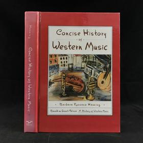 西方音乐简史 数百幅插图 精装16开
