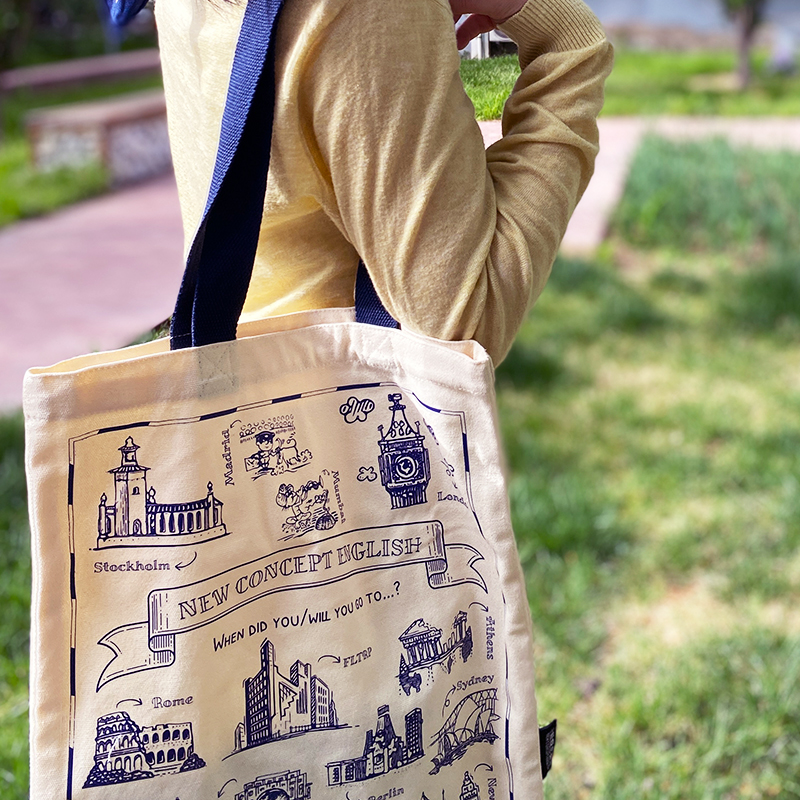 英伦帆布包CityBag（新概念英语文创）