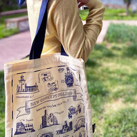 英伦帆布包CityBag（新概念英语文创）