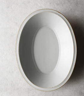 米白椭圆盘小号