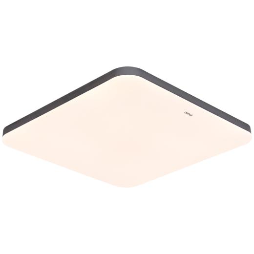 欧普（OPPLE）辰月卧室极简风方形吸顶灯 商品图5