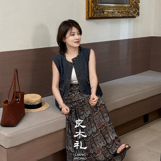 【不换不退】良木礼乔其纱半裙（4423） 商品图2