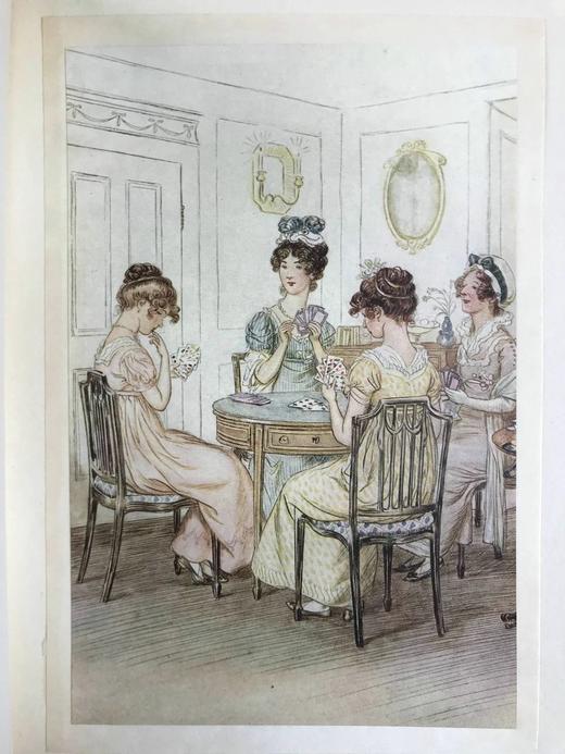 1901年 詹姆斯·巴里《名门街》 休·汤姆森22幅彩色手工贴图 漆布精装大32开 商品图6