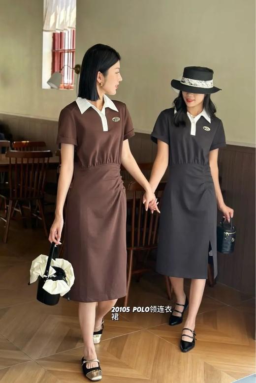 74L20105#polo领连衣裙 商品图0