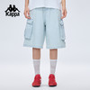 Kappa卡帕背靠背牛仔短裤男夏季新款运动纯棉五分裤工装裤女款KPCJBDN10 商品缩略图3