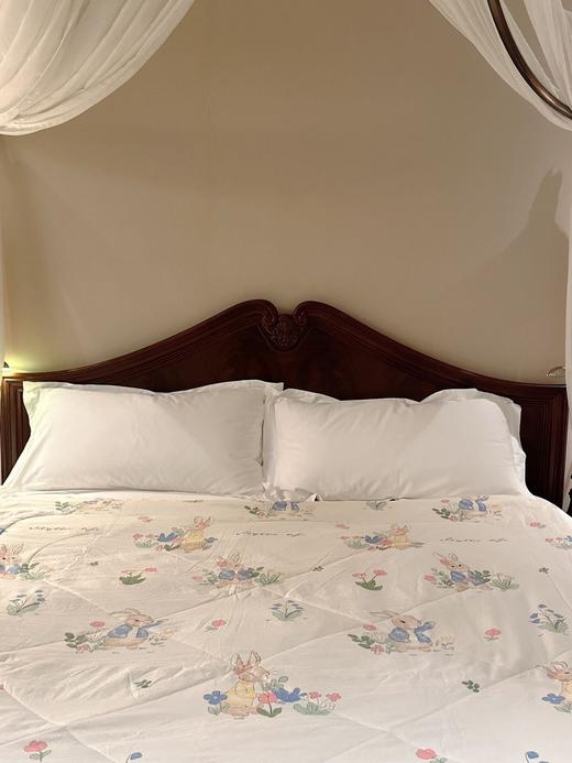 🔥【韩国双层纱夏凉被】春夏新品‼蹲点抢出口💥官仓直发‼ 低至两位数抢‼✨线下门店零售价988元 🌸又柔❗又软❗又舒服的一款夏被 【双层纱A类云朵棉大豆被】  商品图2