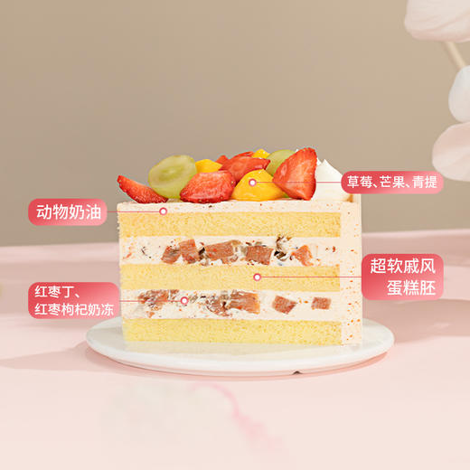 【妈妈我爱您】蝴蝶兰盛放展翅，幸福向妈妈飞奔而来。精选红枣枸杞夹心，将这份甜蜜献给妈妈让她幸福笑开花（中山） 商品图3