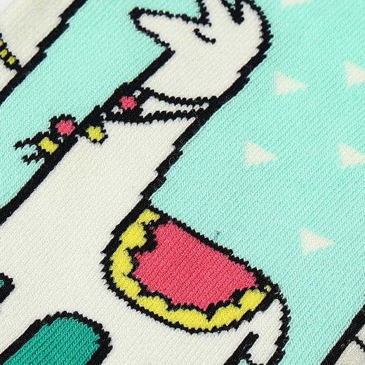 woven pear原创袜子女中筒袜ins潮个性字母刺绣柔软透气外穿长袜 商品图6