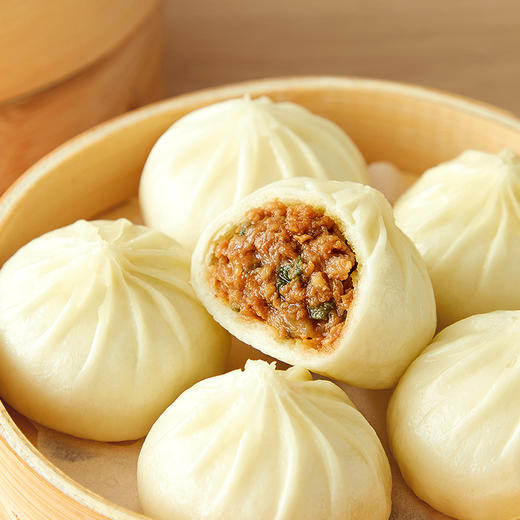 【思念】思念300g鲜美猪肉风味小笼包*2 商品图2