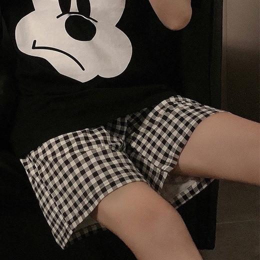 【YW】无忧购35元2件夏日宽松格子裤遛弯裤短裤(截单后7天发货) 商品图3