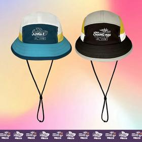 泰国UTMB®限定版全檐丛林帽男女同款户外跑步遮阳防晒透气速干运动帽子
