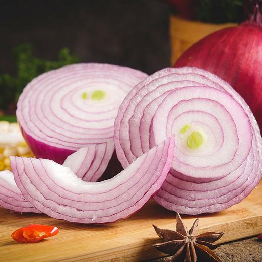 新鲜红皮水果洋葱 新鲜圆葱头 个大饱满 香味浓郁 商品图2