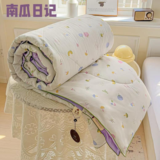 🔥【韩国双层纱夏凉被】春夏新品‼蹲点抢出口💥官仓直发‼ 低至两位数抢‼✨线下门店零售价988元 🌸又柔❗又软❗又舒服的一款夏被 【双层纱A类云朵棉大豆被】  商品图7