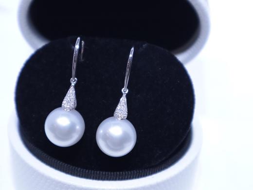 12mm-13mm澳白耳坠 商品图1