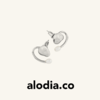 【蔡文静同款】alodia.co 品牌直发 春季新品微笑耳环 925银天然珍珠日常通勤金色银色 商品缩略图1