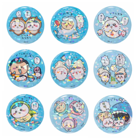 Chiikawa 吉伊卡哇 水族馆 徽章 吧唧 9包/盒 谷子