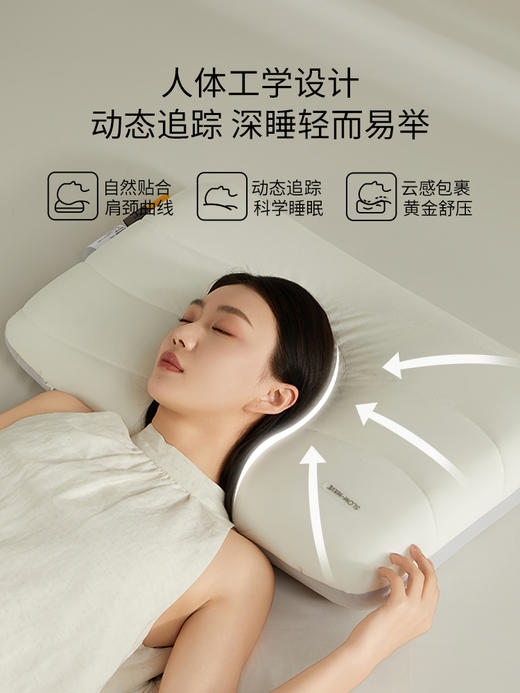 佳丽斯深睡枕pro记忆棉枕头护颈椎助睡眠专用慢回弹成人枕芯家用 商品图8