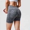 【限时秒】YOGACODE【火树银花系列】瑜伽短裤蜜桃臀抽皱提臀高腰健身裤DWS115100 商品缩略图0