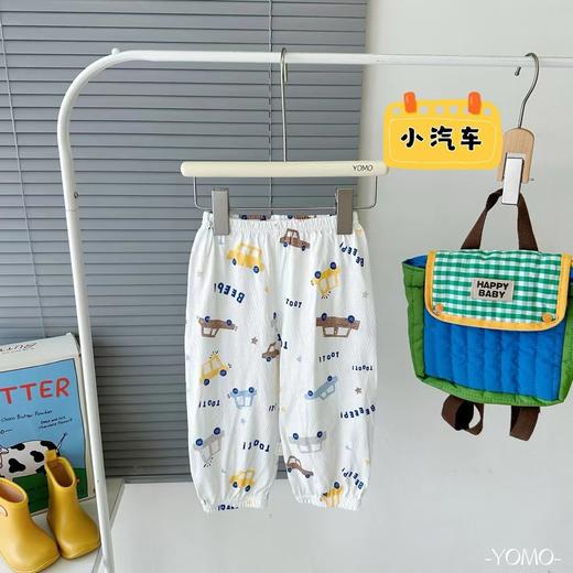 【拍1发3！夏季A类纯棉防蚊裤】夏季薄款婴儿宝宝透气家居凉凉防蚊裤 夏男女童空调房束脚裤 户外居家幼儿园排汗透气宝宝裤 商品图12