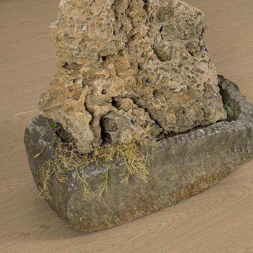 清	昆石赏石及石盆 商品图4