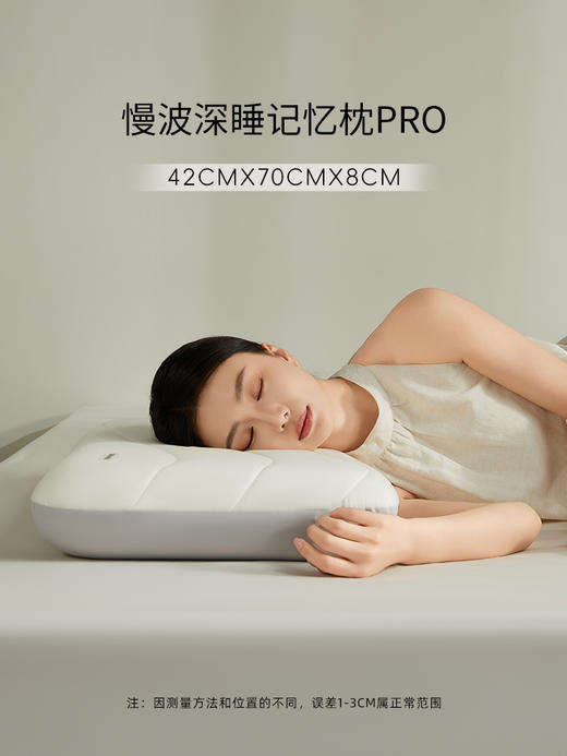 佳丽斯深睡枕pro记忆棉枕头护颈椎助睡眠专用慢回弹成人枕芯家用 商品图10