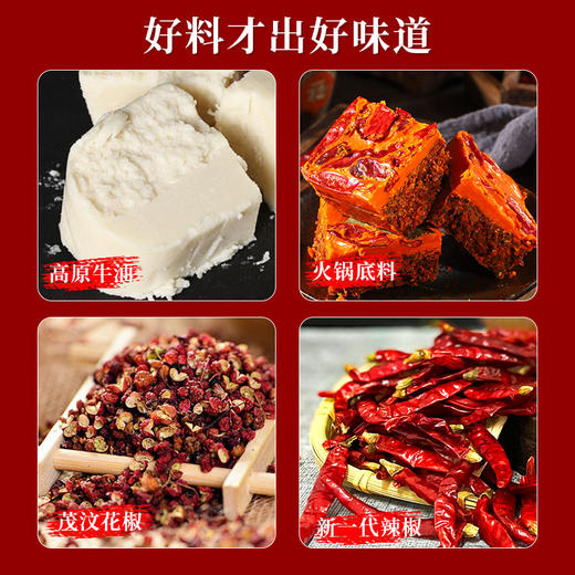 齐齐火锅底料浓香味500g 商品图5