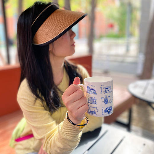 英伦风格骨瓷杯（新概念英语文创）一只 商品图2