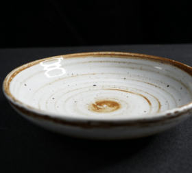 窑变白大碗 18cm