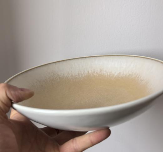 芦苇白圆足碗 8.5寸 商品图0