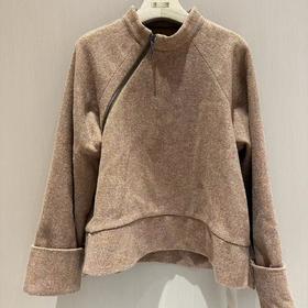 【线上专属】斜襟阔袖上衣（24808090-媚蝶-设计师）